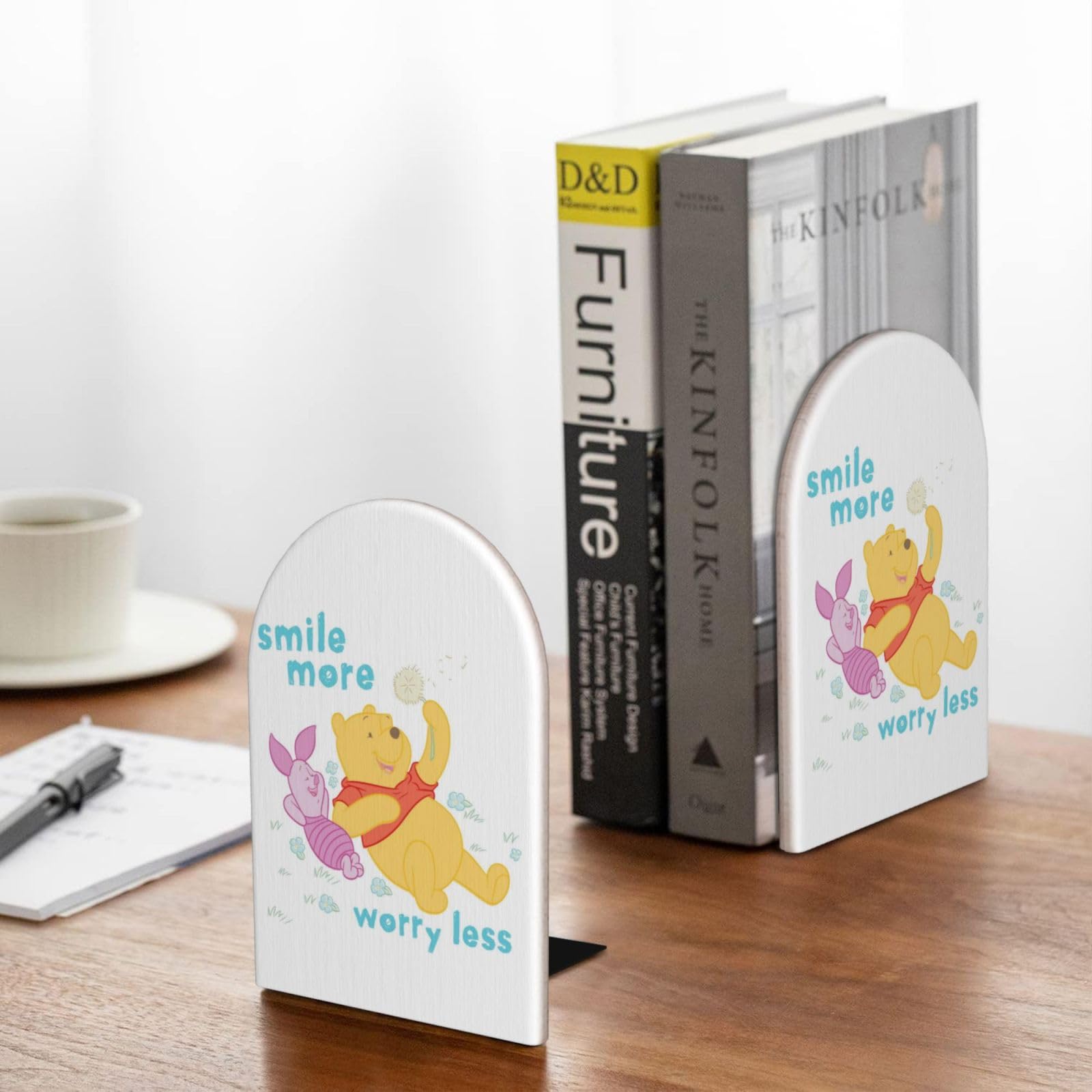 くまのプーさんとピグレッドのブックエンド Amazon.co.jp: くまのプーさん ピグレット プー 【2枚組】ブックエンド